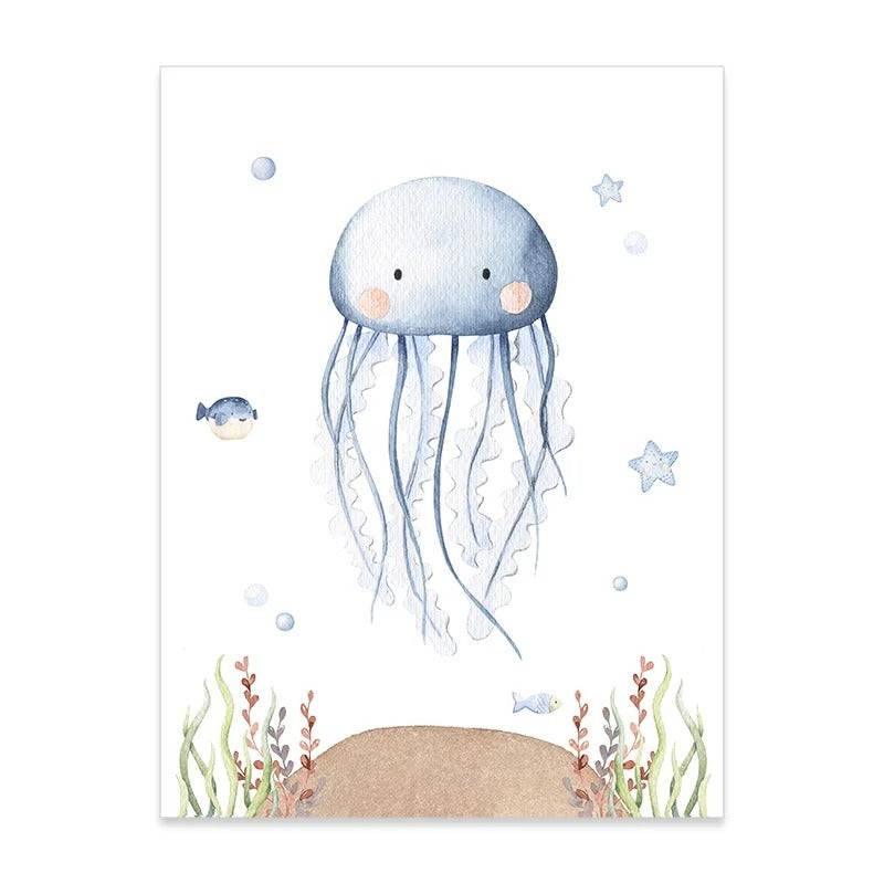 Affiches fonds marins - Mon alpaga