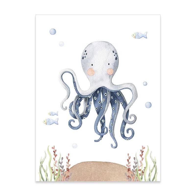 Affiches fonds marins - Mon alpaga