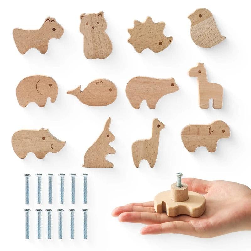Poignée animaux pour meuble enfant - Mon alpaga