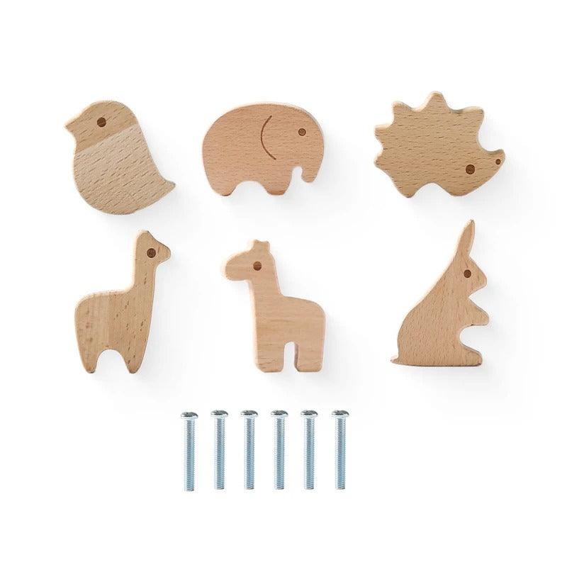 Poignée animaux pour meuble enfant - Mon alpaga