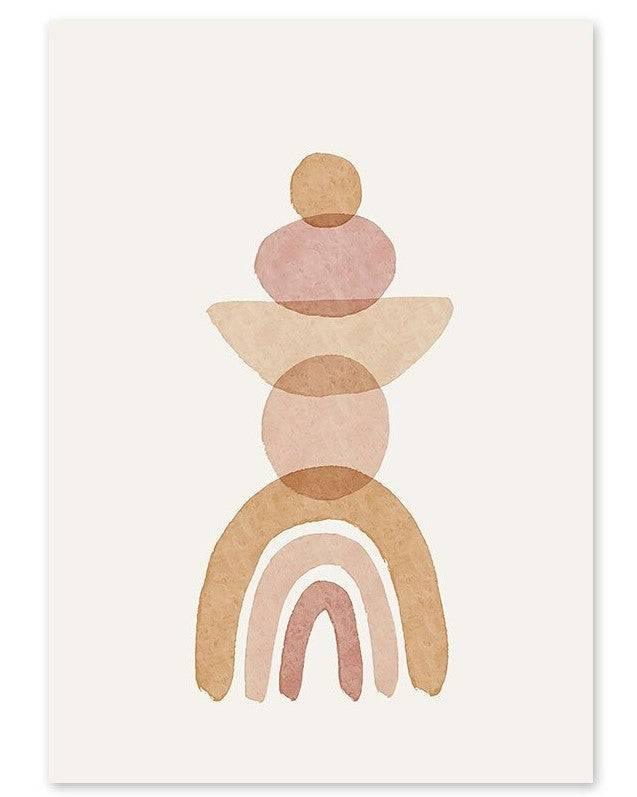 Affiche lama & rêves célestes - Mon alpaga