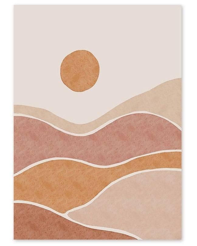 Affiche lama & rêves célestes - Mon alpaga