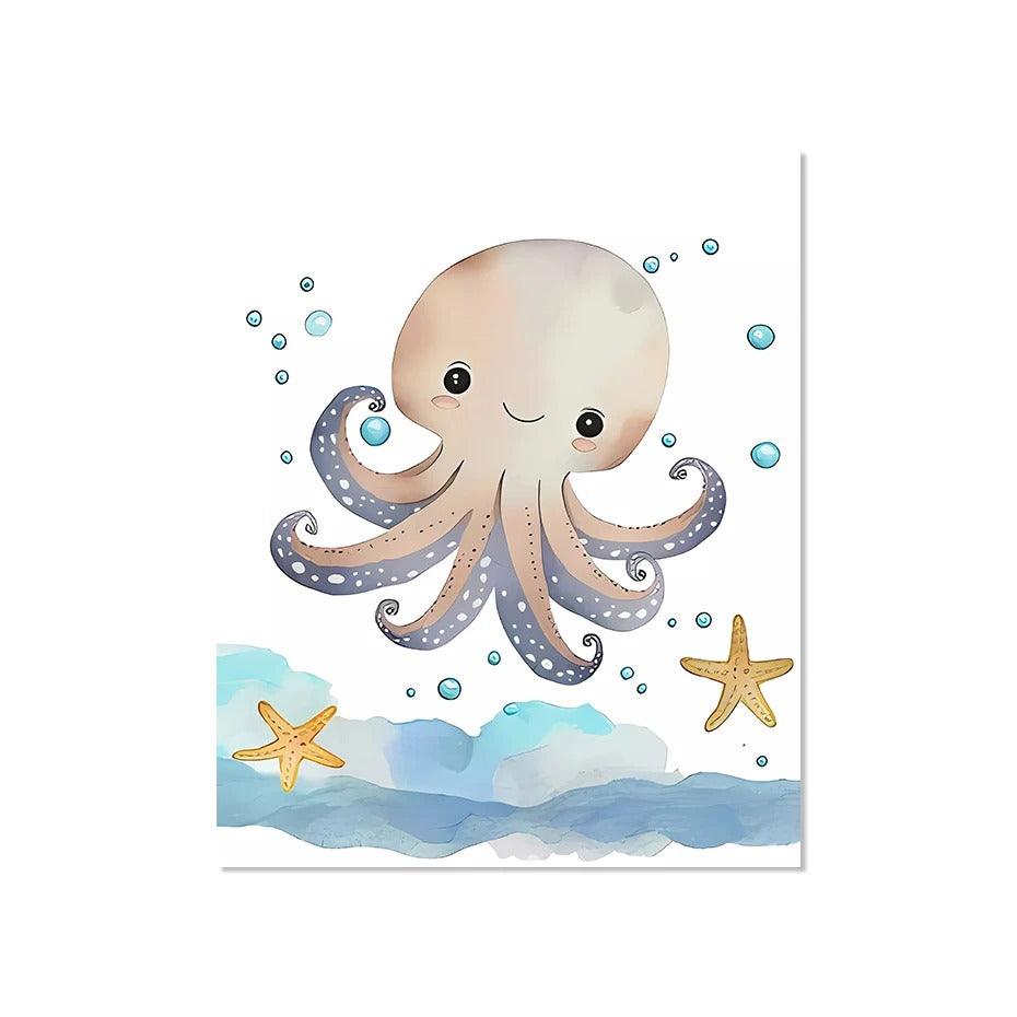 Affiches Le Royaume Sous-Marin - Mon alpaga