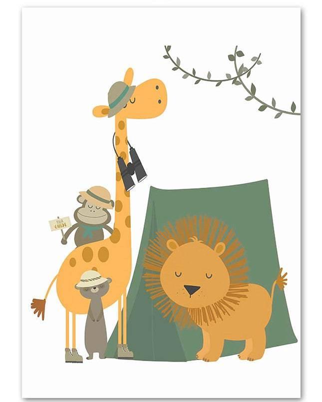 Affiches Safari - Mon alpaga