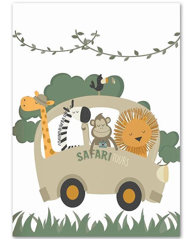 Affiches Safari - Mon alpaga