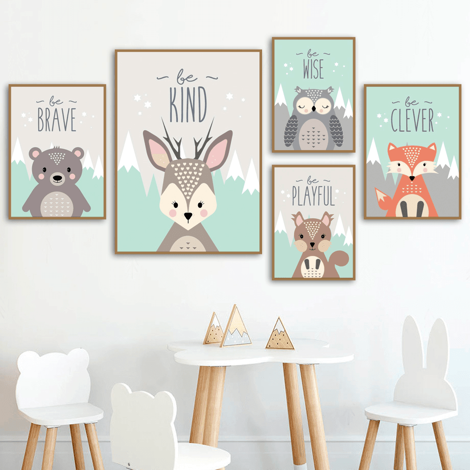Affiches animaux à message - Mon alpaga