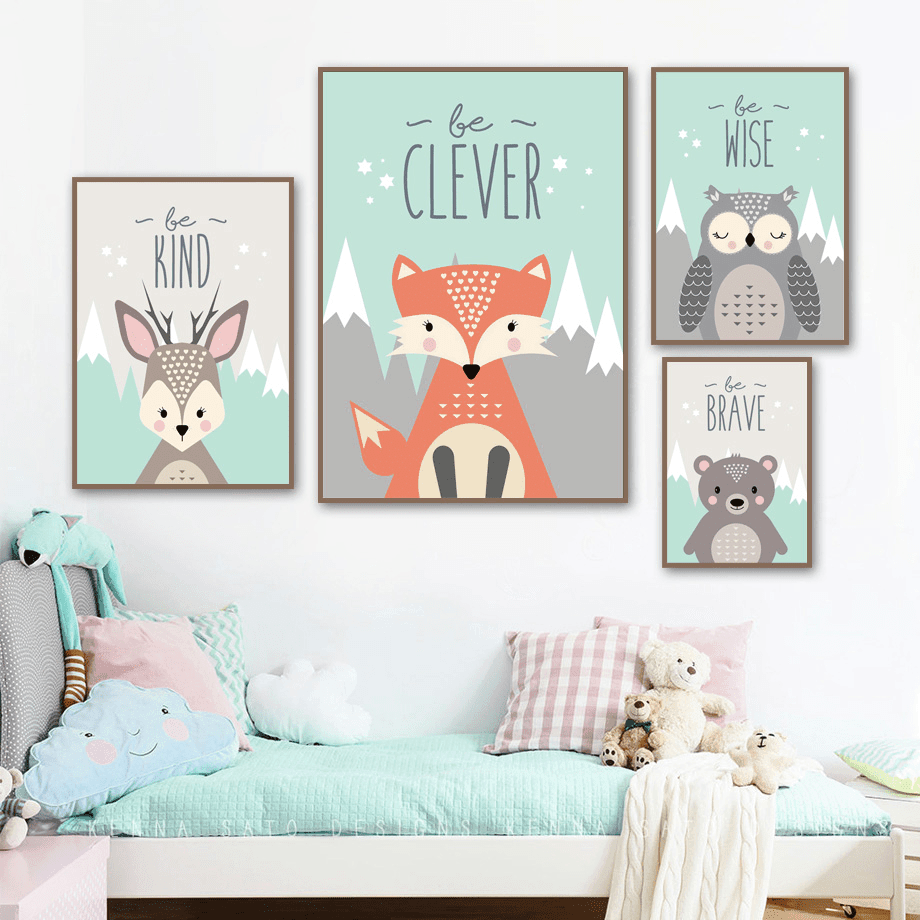 Affiches animaux à message - Mon alpaga