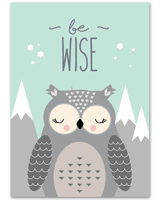 Affiches animaux à message - Mon alpaga