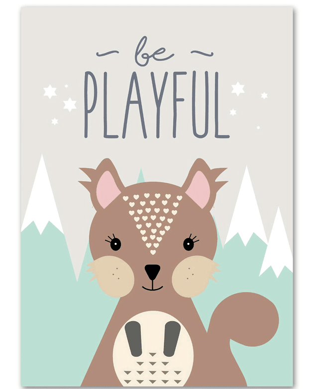 Affiches animaux à message - Mon alpaga