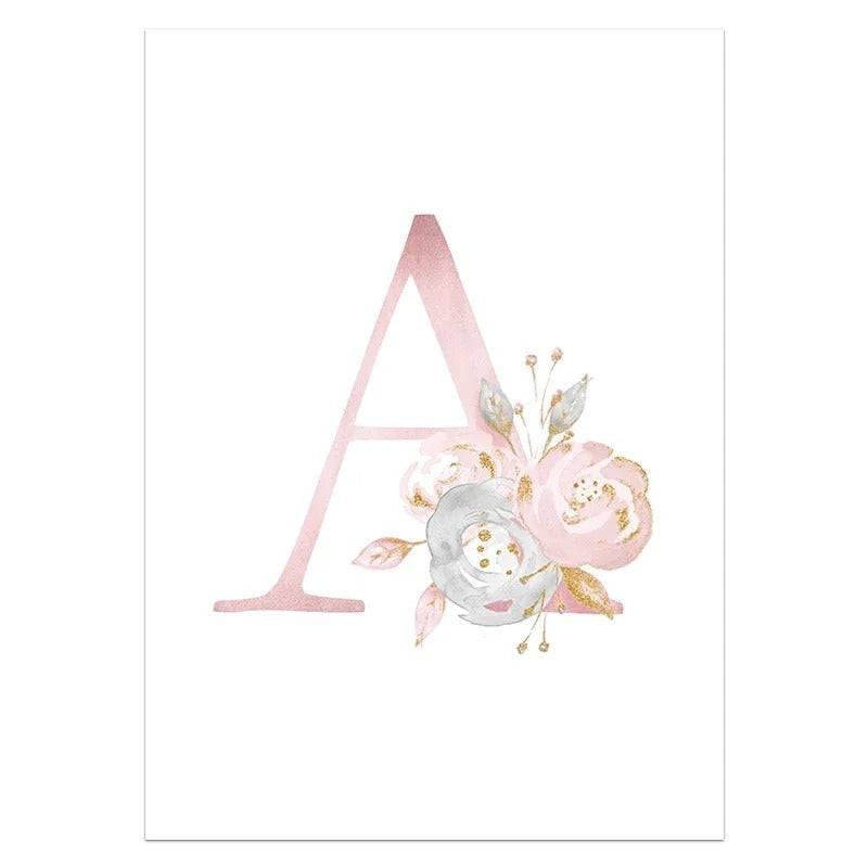 Affiches animaux fille personnalisable - Mon alpaga