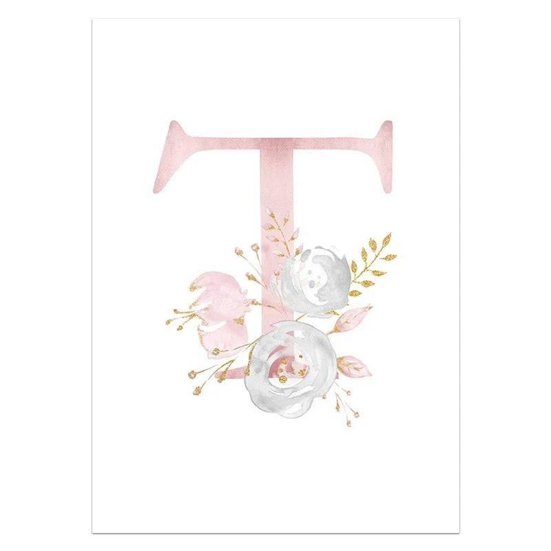 Affiches animaux fille personnalisable - Mon alpaga
