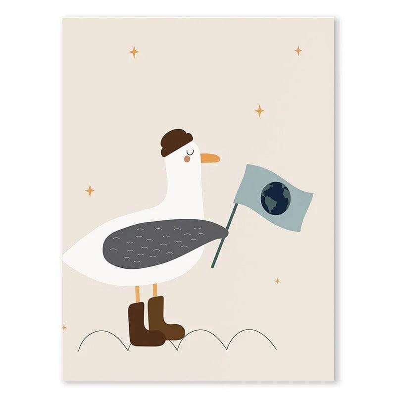 Affiches animaux le retour du vintage - Mon alpaga