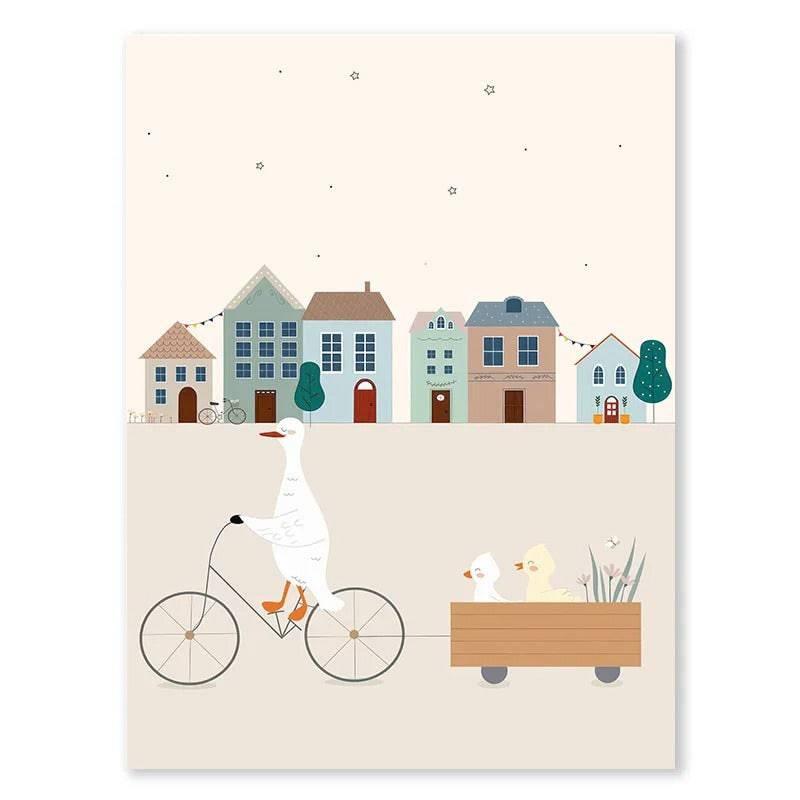 Affiches animaux le retour du vintage - Mon alpaga