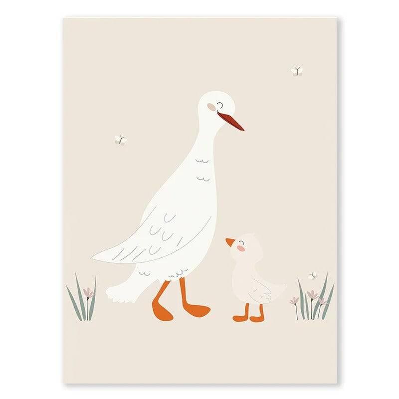 Affiches animaux le retour du vintage - Mon alpaga