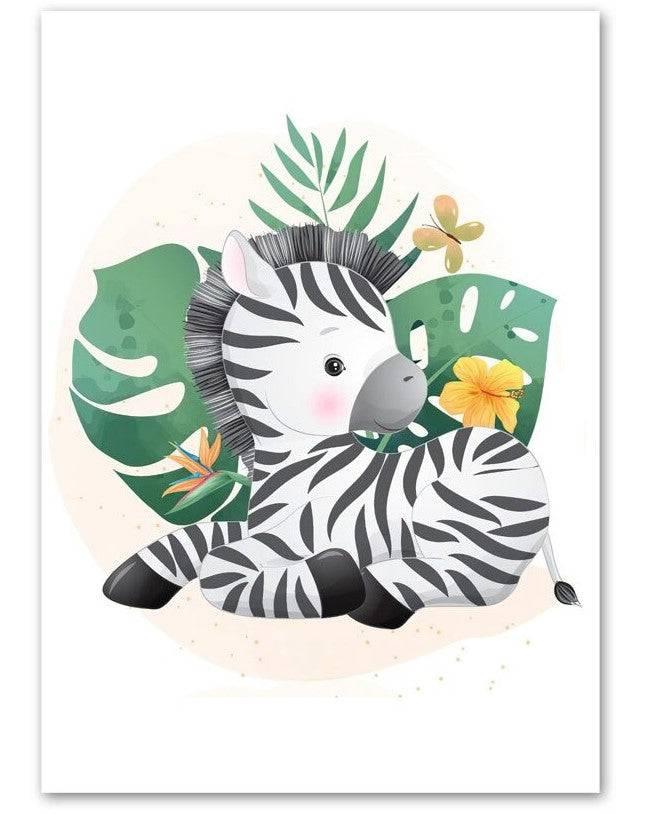 Affiches animaux plantes - Mon alpaga