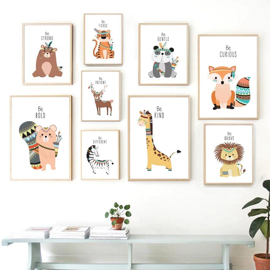 Affiches animaux "qualité" - Mon alpaga