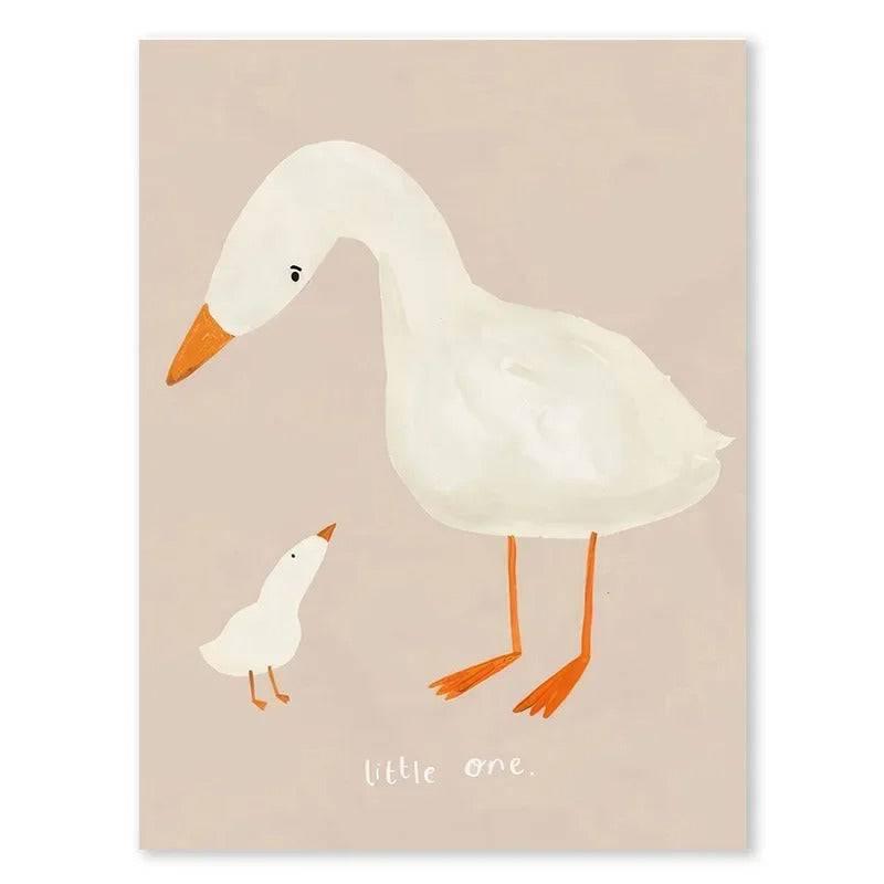 Affiches animaux vintage - Mon alpaga
