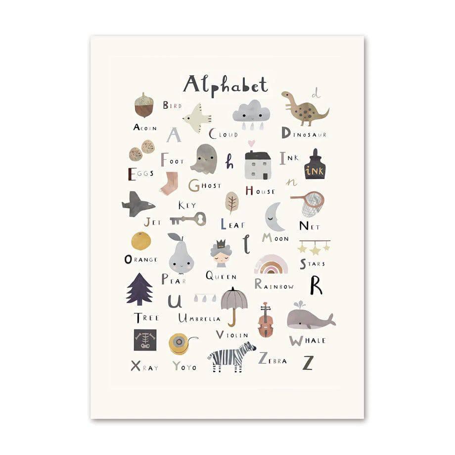 Affiches apprentissage anglais - Mon alpaga