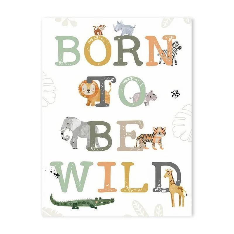 Affiches Born to be Wild - Mon alpaga