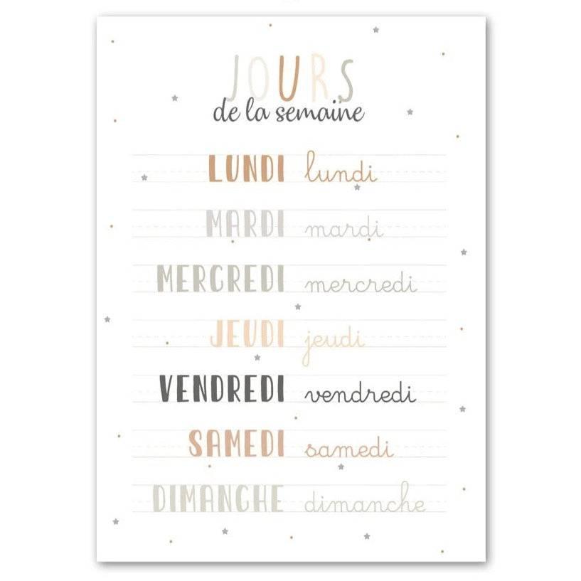 Affiches Éducatives pour Enfants - Apprentissage Ludique - Mon alpaga
