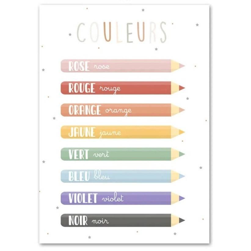 Affiches Éducatives pour Enfants - Apprentissage Ludique - Mon alpaga