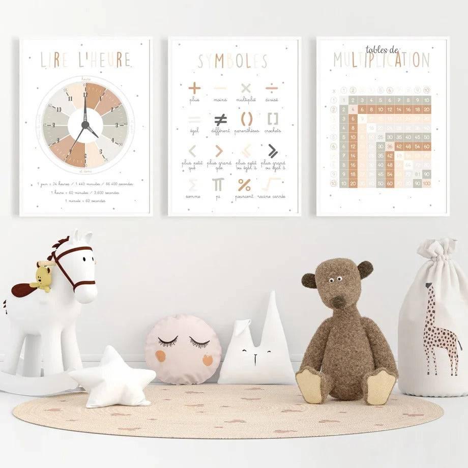Affiches Éducatives pour Enfants - Apprentissage Ludique - Mon alpaga