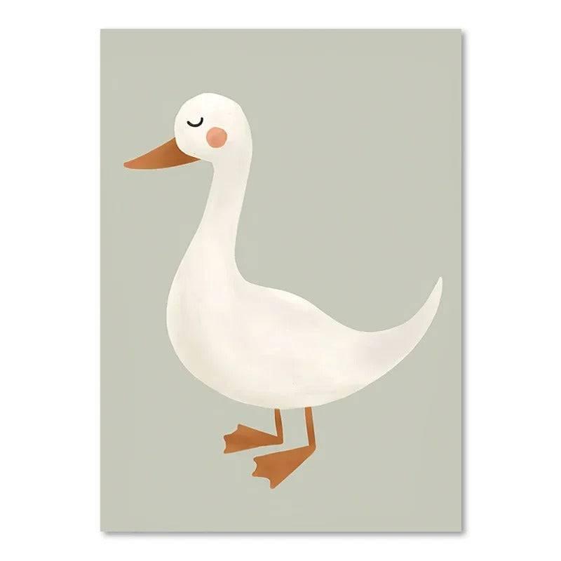 Affiches enfant vintage - Mon alpaga