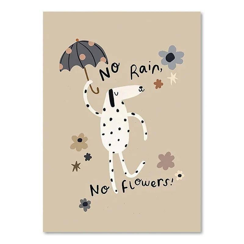 Affiches enfant vintage - Mon alpaga