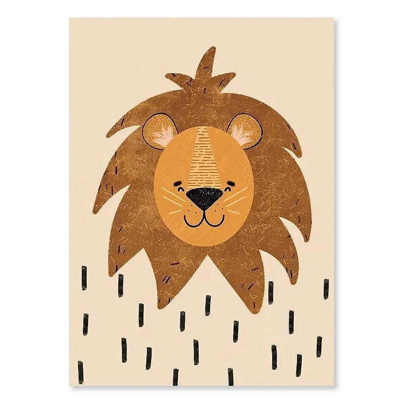 Affiches enfant vintage - Mon alpaga