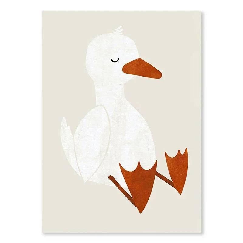 Affiches enfant vintage - Mon alpaga