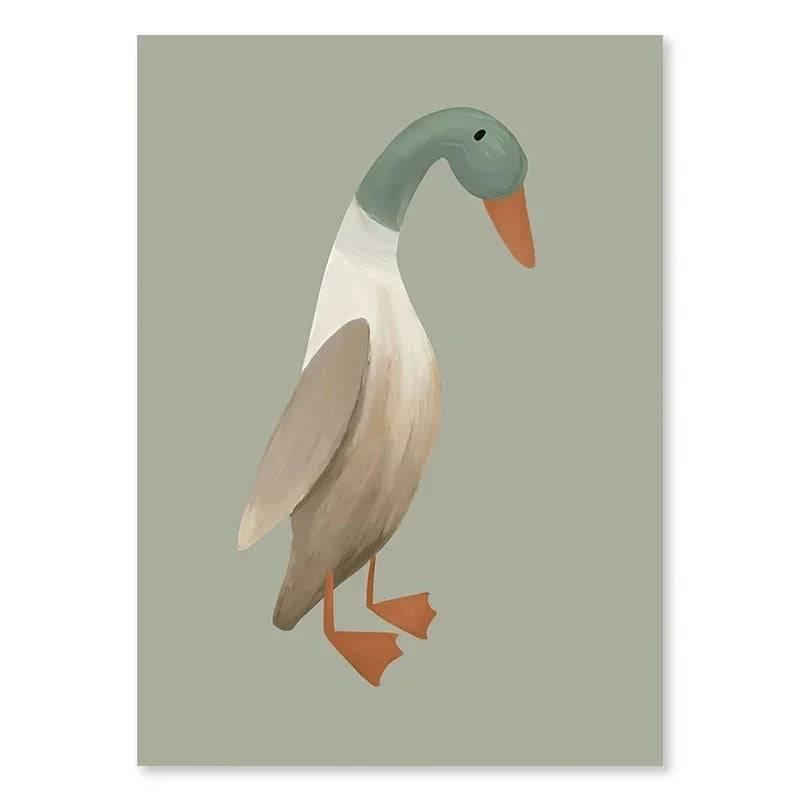 Affiches enfant vintage - Mon alpaga