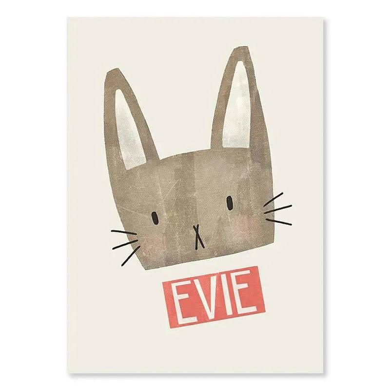 Affiches enfant vintage - Mon alpaga