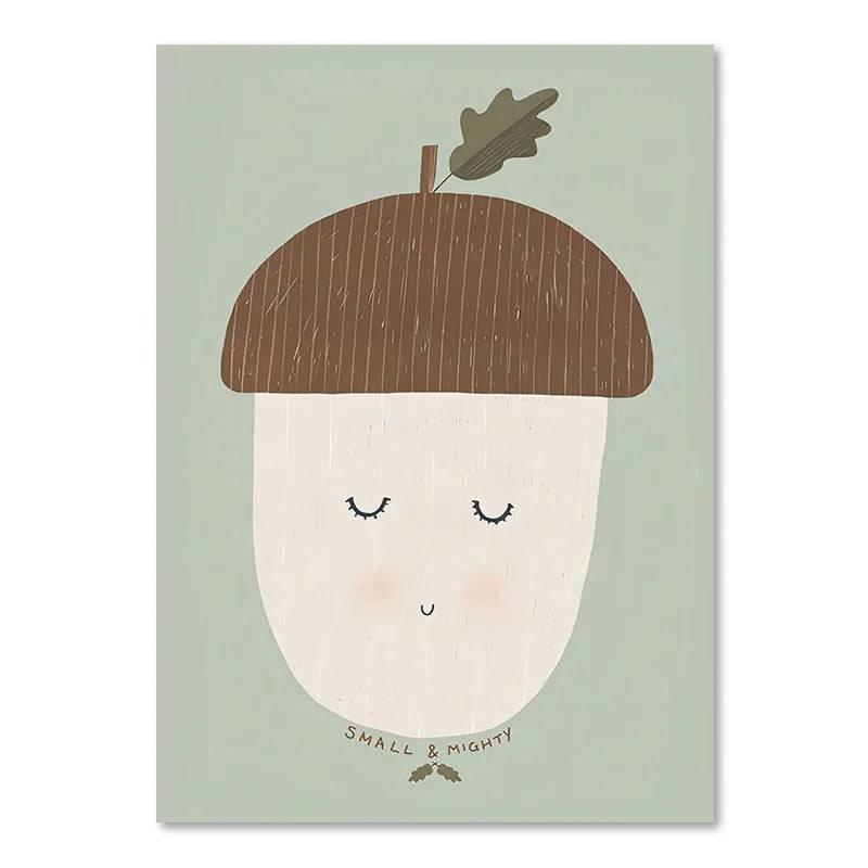 Affiches enfant vintage - Mon alpaga