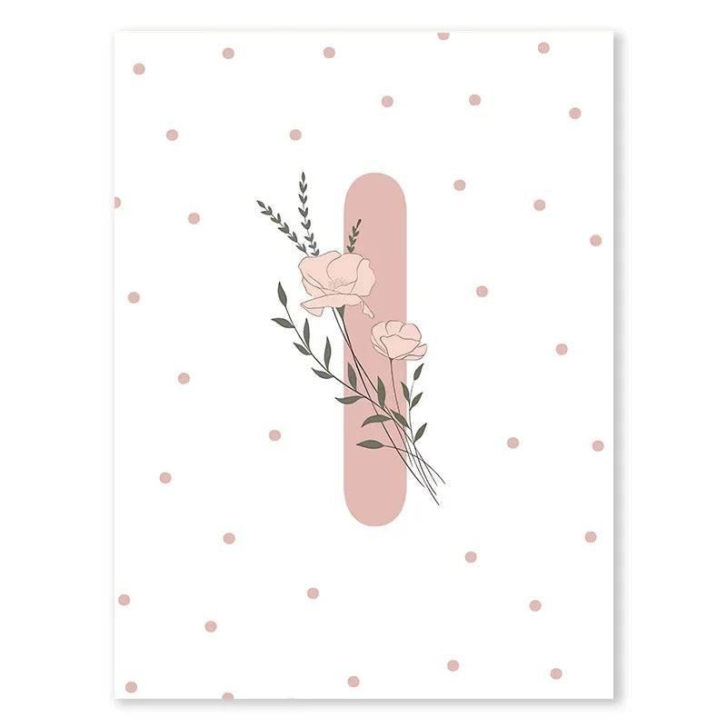 Affiches fille papillon personnalisable - Mon alpaga