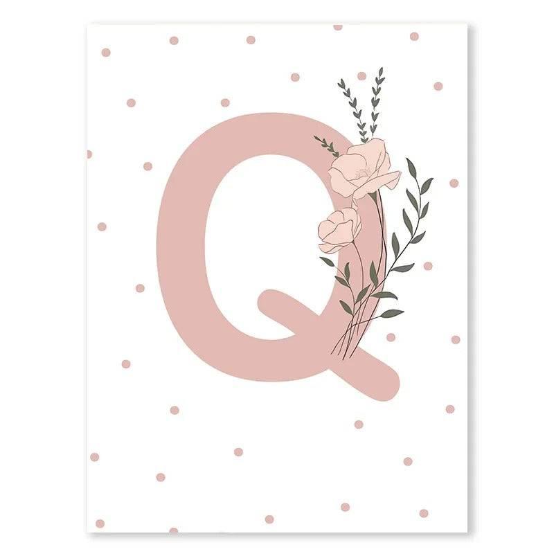 Affiches fille papillon personnalisable - Mon alpaga