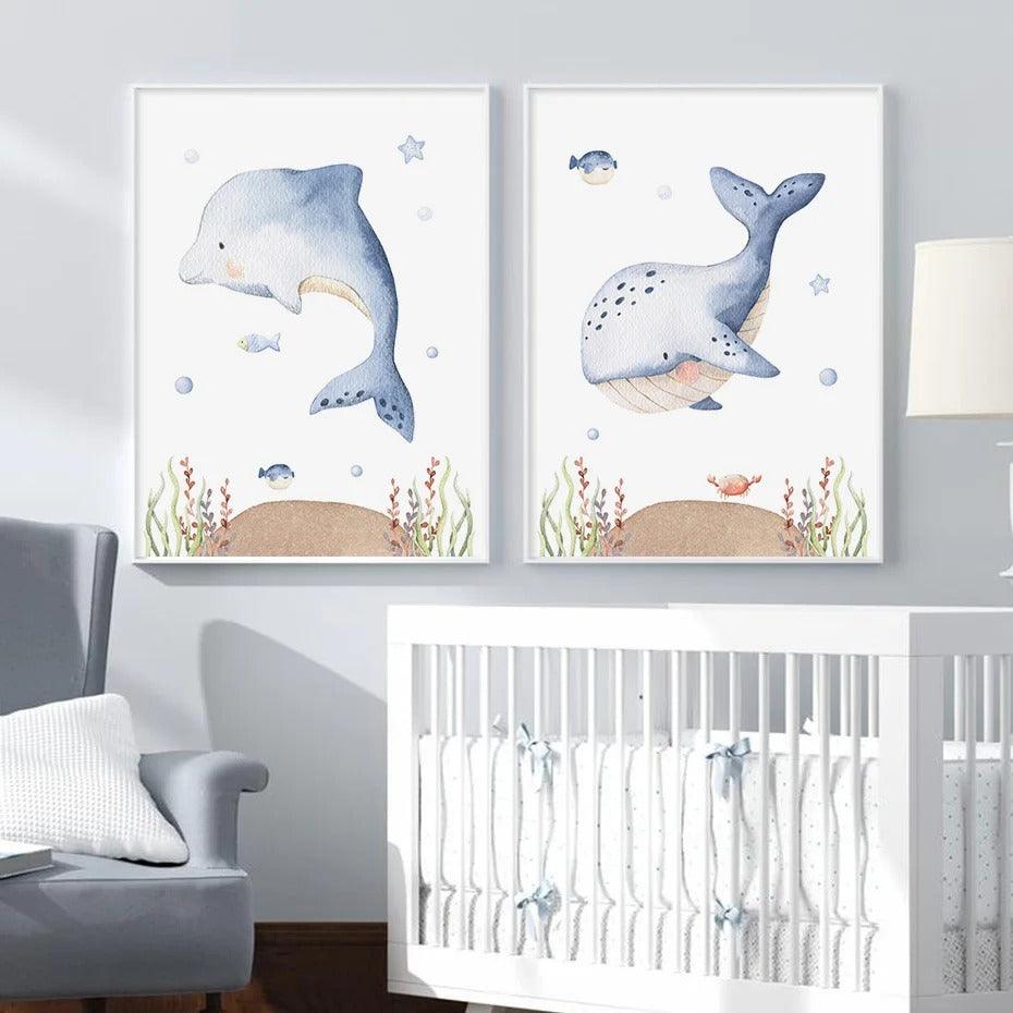 Affiches fonds marins - Mon alpaga