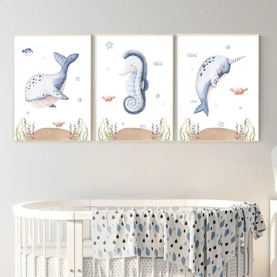 Affiches fonds marins - Mon alpaga