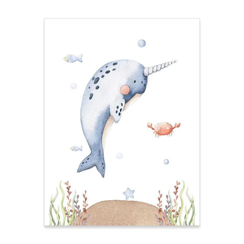 Affiches fonds marins - Mon alpaga