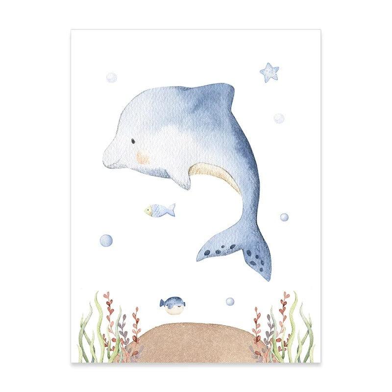 Affiches fonds marins - Mon alpaga