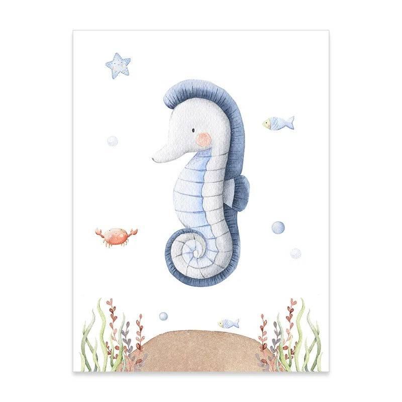 Affiches fonds marins - Mon alpaga