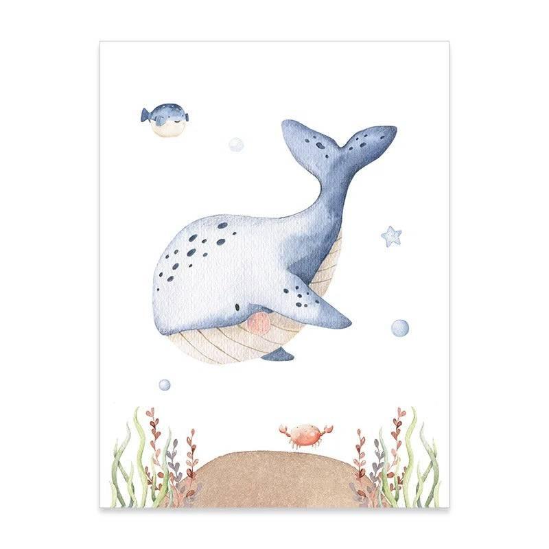 Affiches fonds marins - Mon alpaga