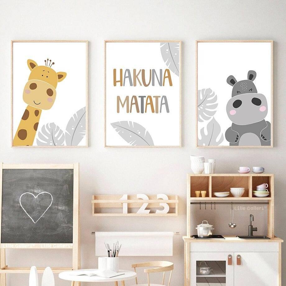 Affiches Hakuna Matata - Mon alpaga
