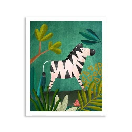 Affiches jungle luxuriante - Mon alpaga