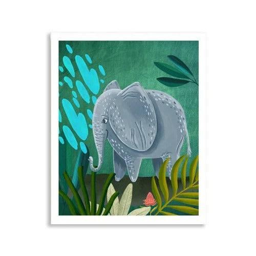 Affiches jungle luxuriante - Mon alpaga