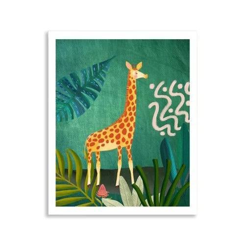Affiches jungle luxuriante - Mon alpaga