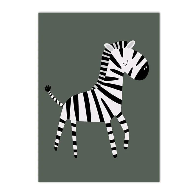 Affiches jungle vert - Mon alpaga