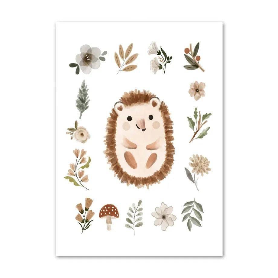 Affiches L'Éveil Bohème de la forêt - Mon alpaga