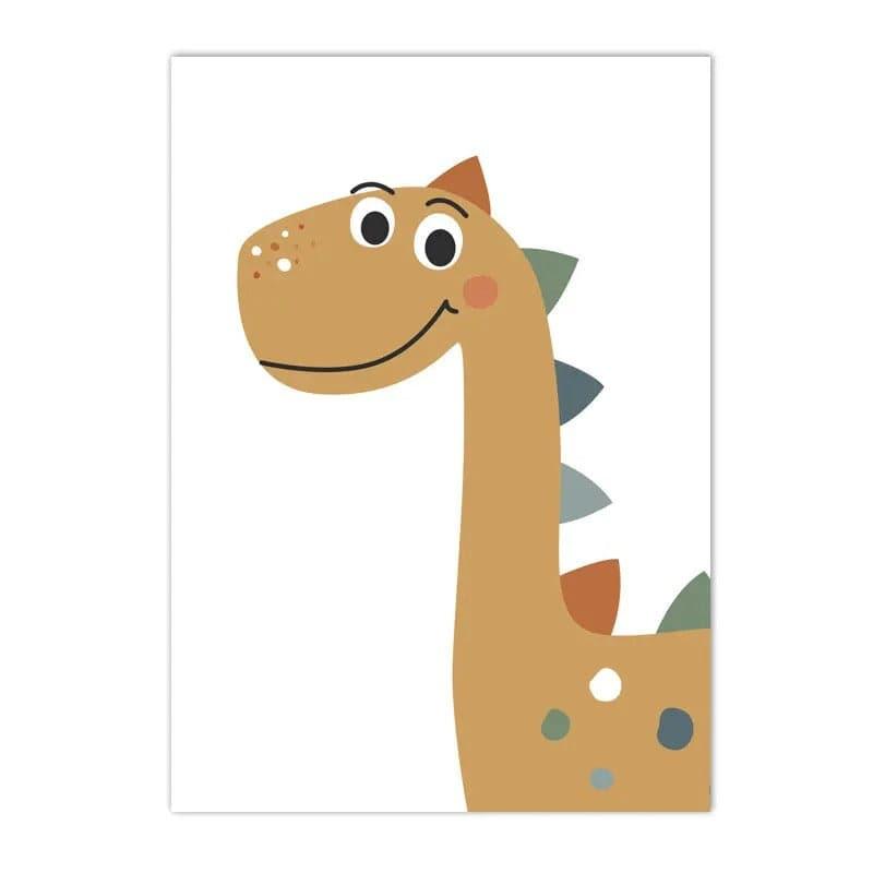 Affiches le monde des dinosaures - Mon alpaga