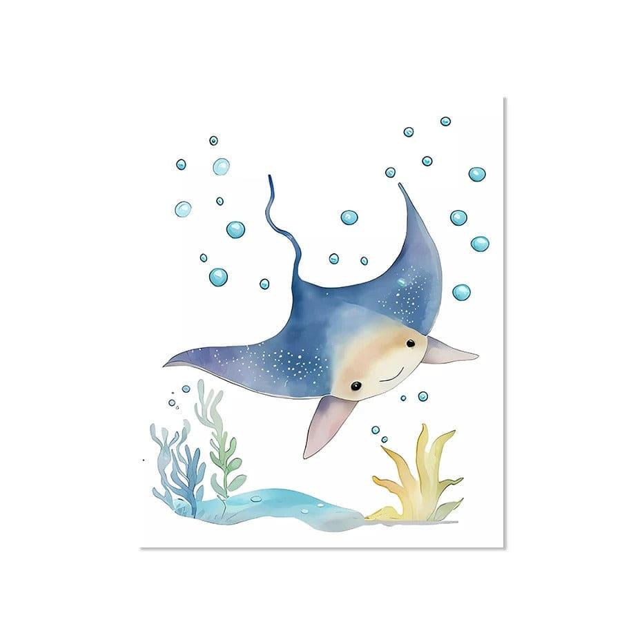 Affiches Le Royaume Sous-Marin - Mon alpaga