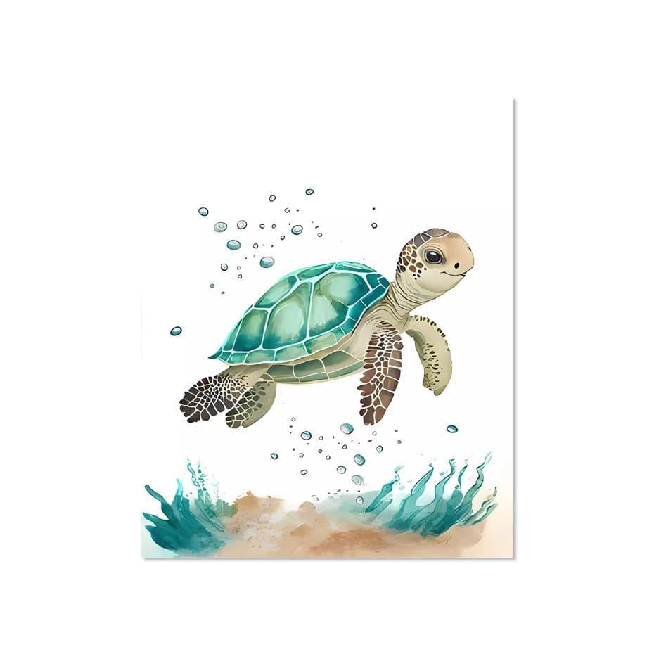 Affiches Le Royaume Sous-Marin - Mon alpaga